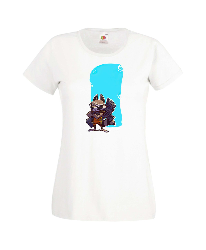 Дамска тениска Marvel Rocket Racoon 1