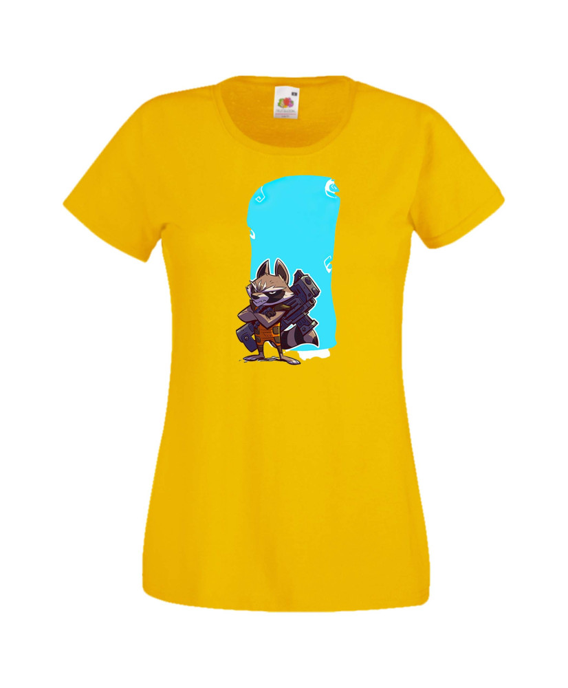 Дамска тениска Marvel Rocket Racoon 1