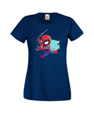 Дамска тениска Marvel Spiderman 2 Човекът Паяк