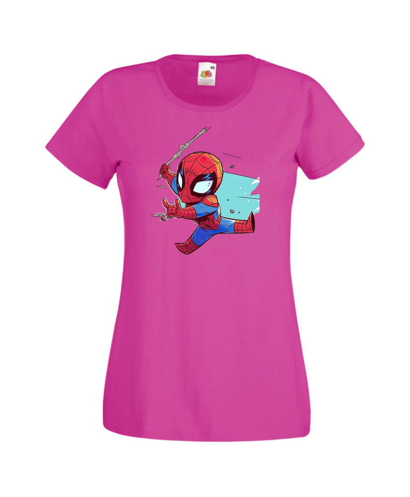 Дамска тениска Marvel Spiderman 2 Човекът Паяк