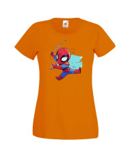 Дамска тениска Marvel Spiderman 2 Човекът Паяк