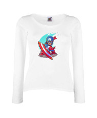 Дамска тениска Marvel Captain America 1 Капитан Америка