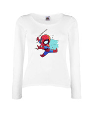 Дамска тениска Marvel Spiderman 2 Човекът Паяк