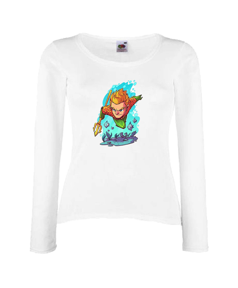 Дамска тениска DC Aquaman Аквамен