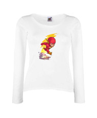 Дамска тениска DC Flash Светкавицата
