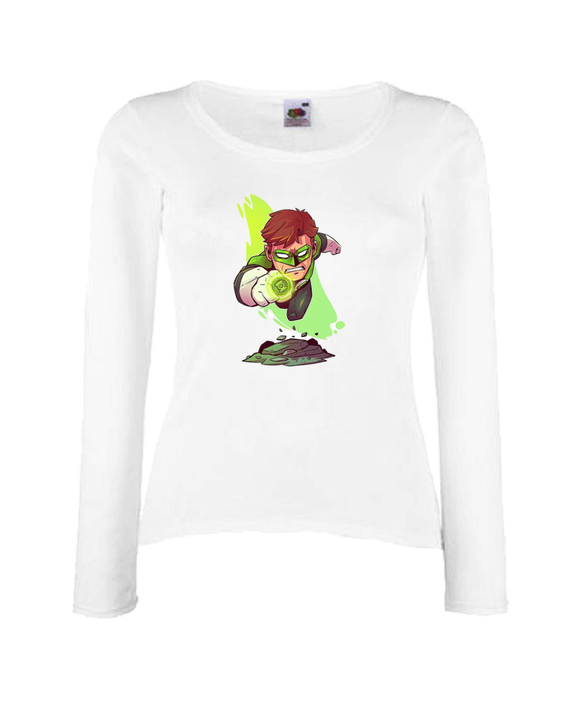 Дамска тениска DC Green Lantern Зеленият Фенер