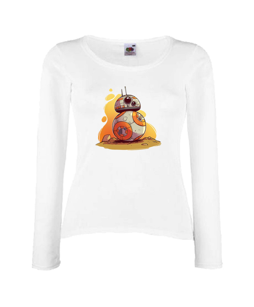 Дамска тениска Star Wars BB-8