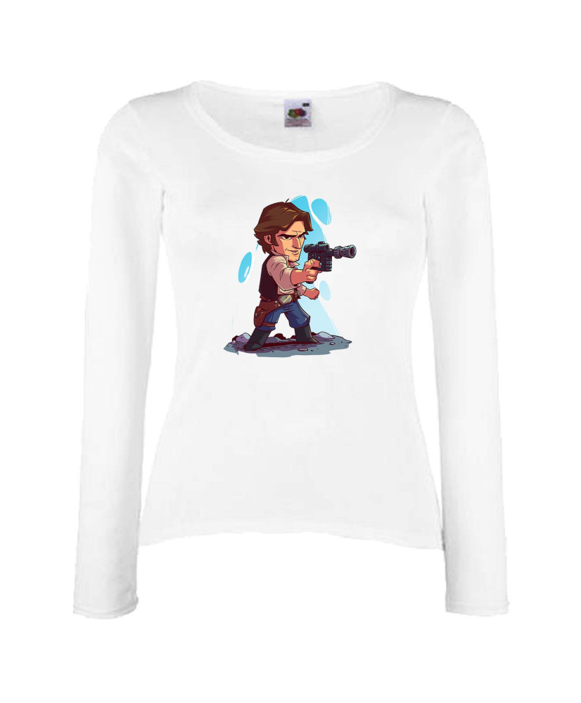 Дамска тениска Star Wars Han Solo Хан Соло
