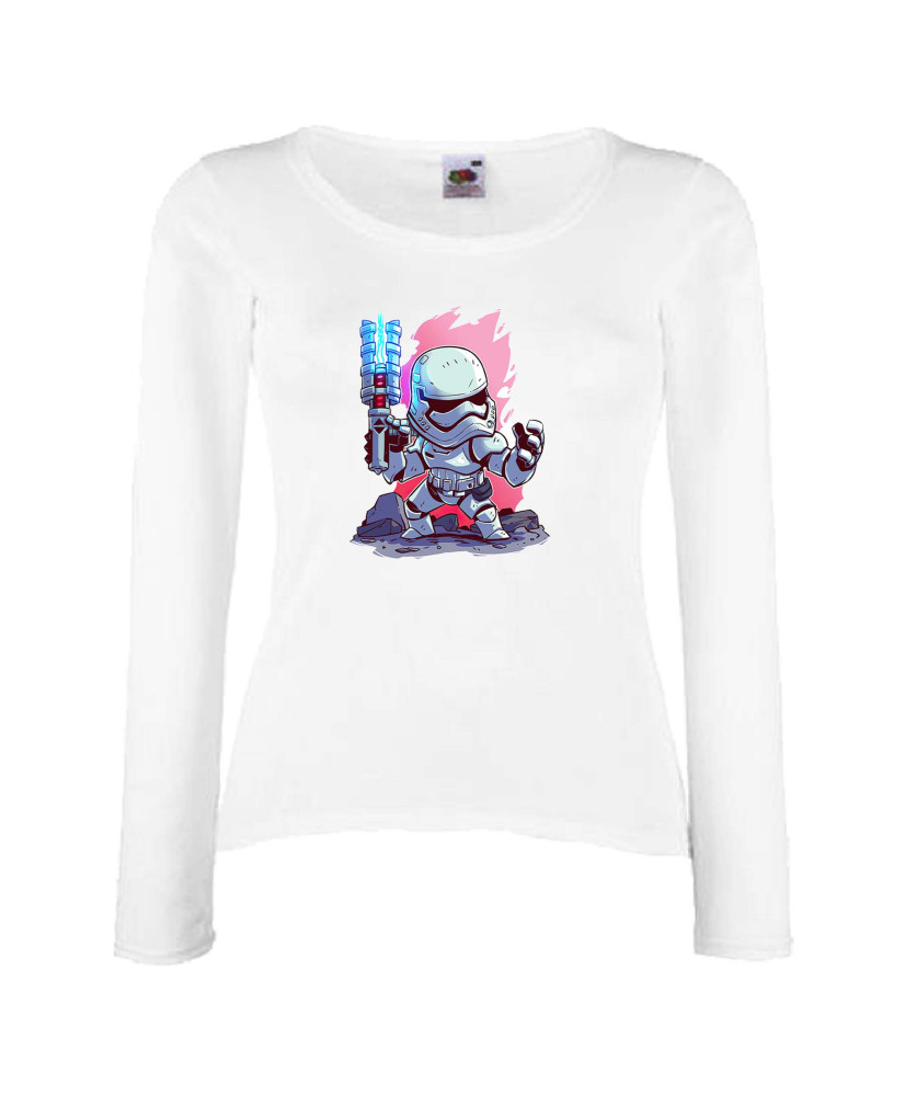 Дамска тениска Star Wars Storm Trooper Щурмовак Дамска тениска Star Wars Storm Trooper Щурмовак