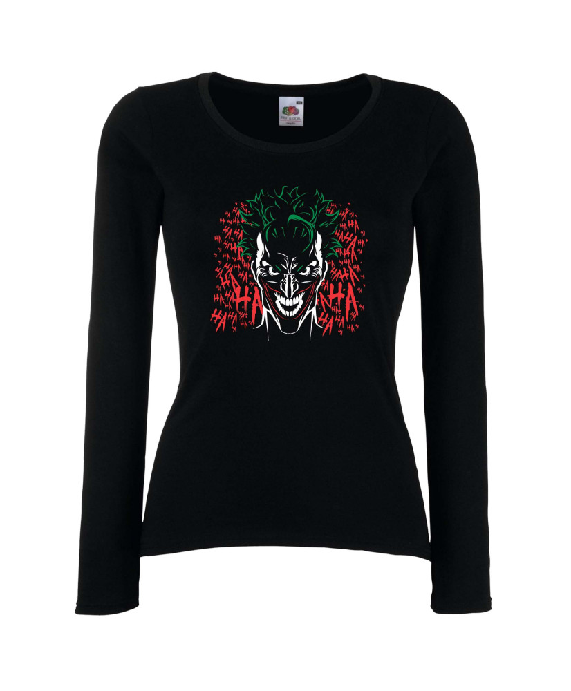 Дамска тениска DC Joker Hahaha 1