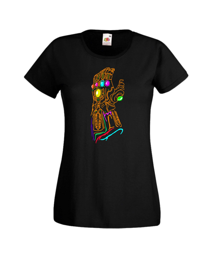 Дамска тениска Marvel Thanos Infinity Gauntlet