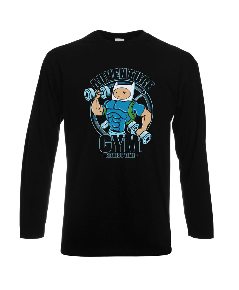 Мъжка тениска Gym Adventure Time Adventure Gym Fitness Time