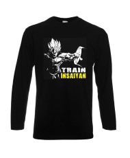 Мъжка тениска Gym Dragon Ball Train In Saiyan 2