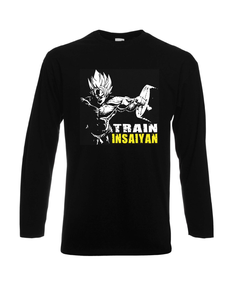 Мъжка тениска Gym Dragon Ball Train In Saiyan 2