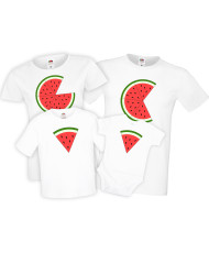 Семейни тениски Диня Пица Watermelon