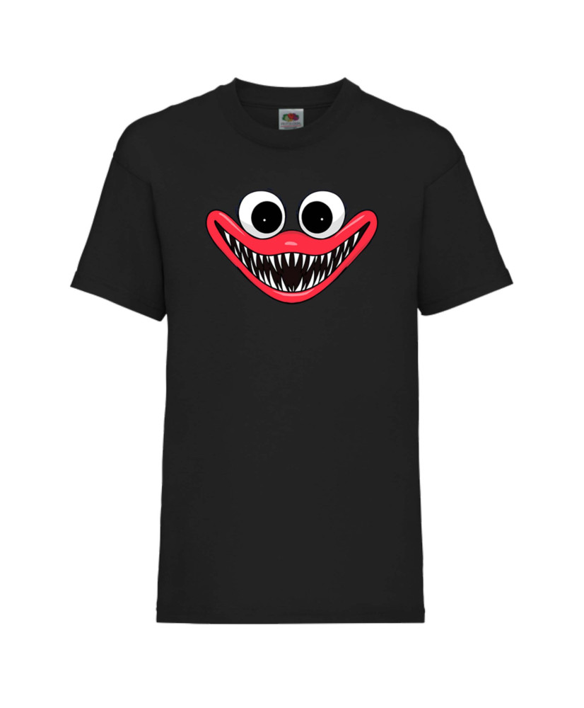 Детска тениска Huggy Wuggy от Poppy Play Time Huggy Kissy face mouth