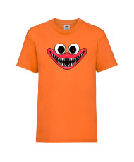 Детска тениска Huggy Wuggy от Poppy Play Time Huggy Kissy face mouth