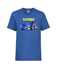 Детска тениска Соник Sonic the Hedgehog Sonic Car