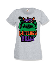 Дамска тениска Хелоуин Halloween Witches brew