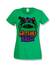 Дамска тениска Хелоуин Halloween Witches brew