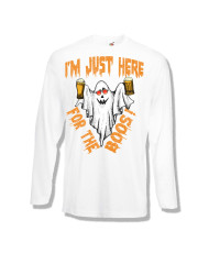 Мъжка тениска Хелоуин Halloween I am here for the boos 2