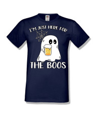 Мъжка тениска Хелоуин Halloween I am here for the boos 1