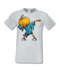 Мъжка тениска Хелоуин Halloween Pumpkin dabbing