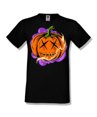 Мъжка тениска Хелоуин Halloween Pumpkin