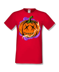 Мъжка тениска Хелоуин Halloween Pumpkin