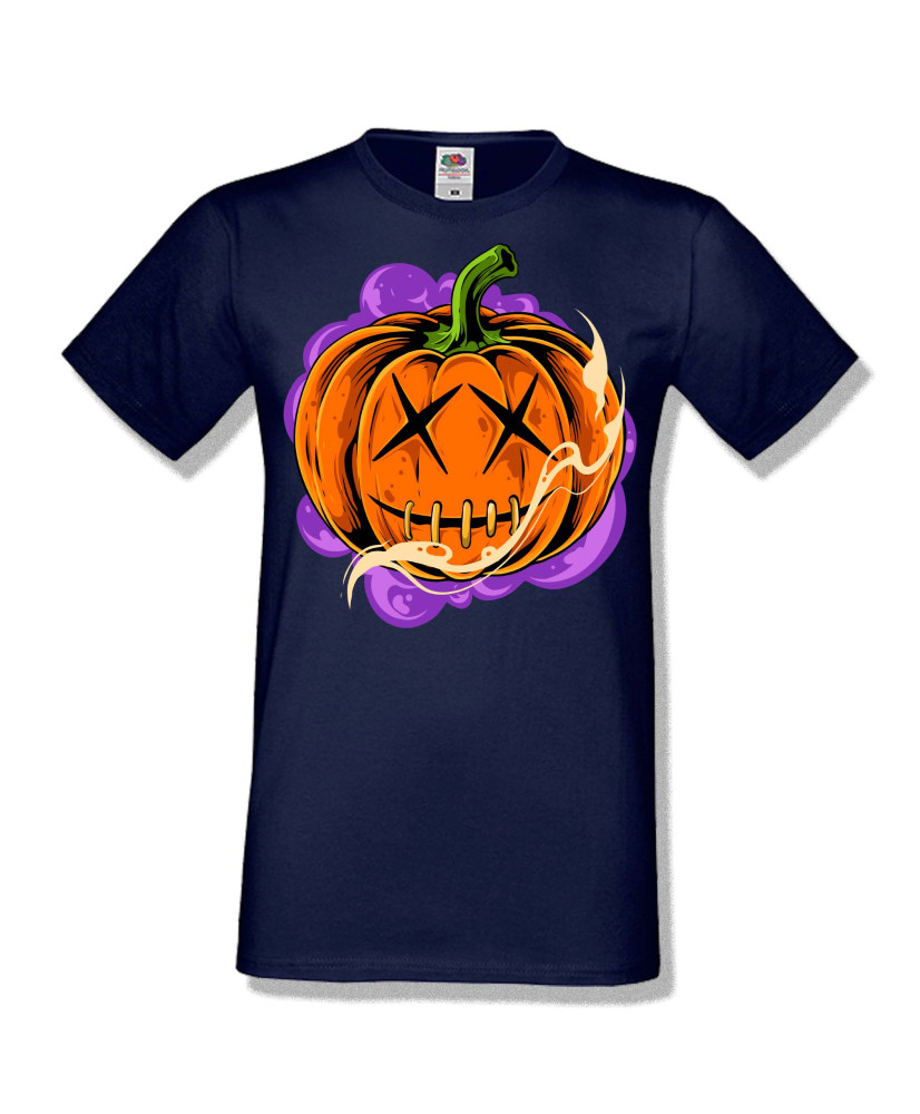Мъжка тениска Хелоуин Halloween Pumpkin