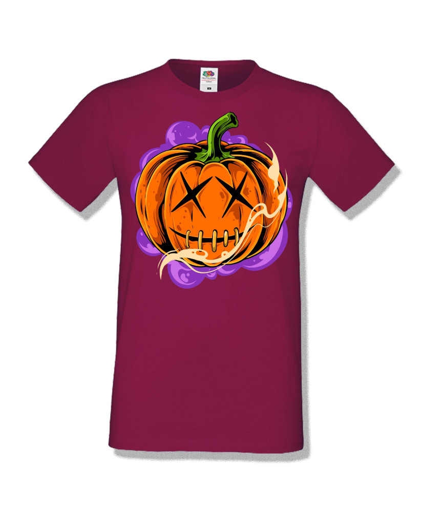 Мъжка тениска Хелоуин Halloween Pumpkin