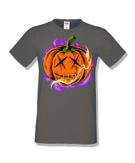 Мъжка тениска Хелоуин Halloween Pumpkin