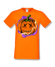 Мъжка тениска Хелоуин Halloween Pumpkin
