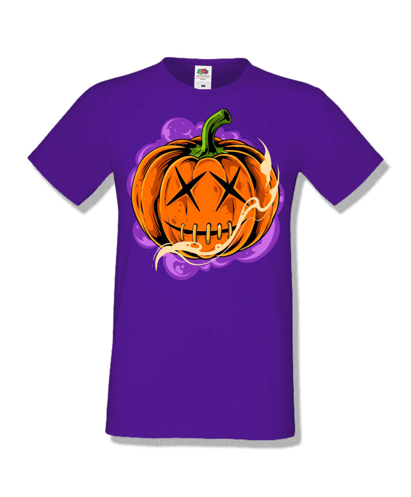 Мъжка тениска Хелоуин Halloween Pumpkin