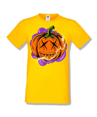 Мъжка тениска Хелоуин Halloween Pumpkin