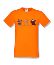 Мъжка тениска Хелоуин Halloween Witch pumpkin vampire dabbing