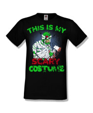 Мъжка тениска Хелоуин Halloween This is my scary costume