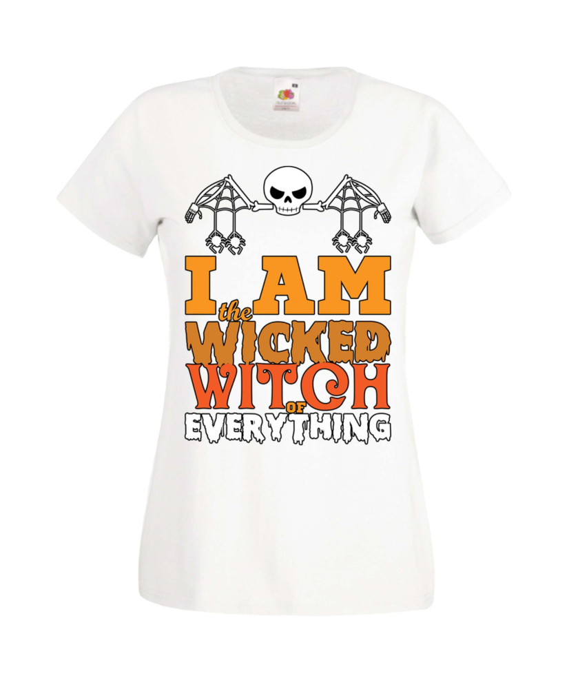 Дамска тениска Хелоуин Halloween I'm The Wicked Witch Of Everything 2