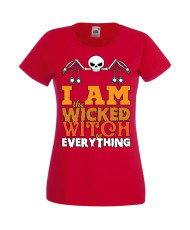 Дамска тениска Хелоуин Halloween I'm The Wicked Witch Of Everything 2