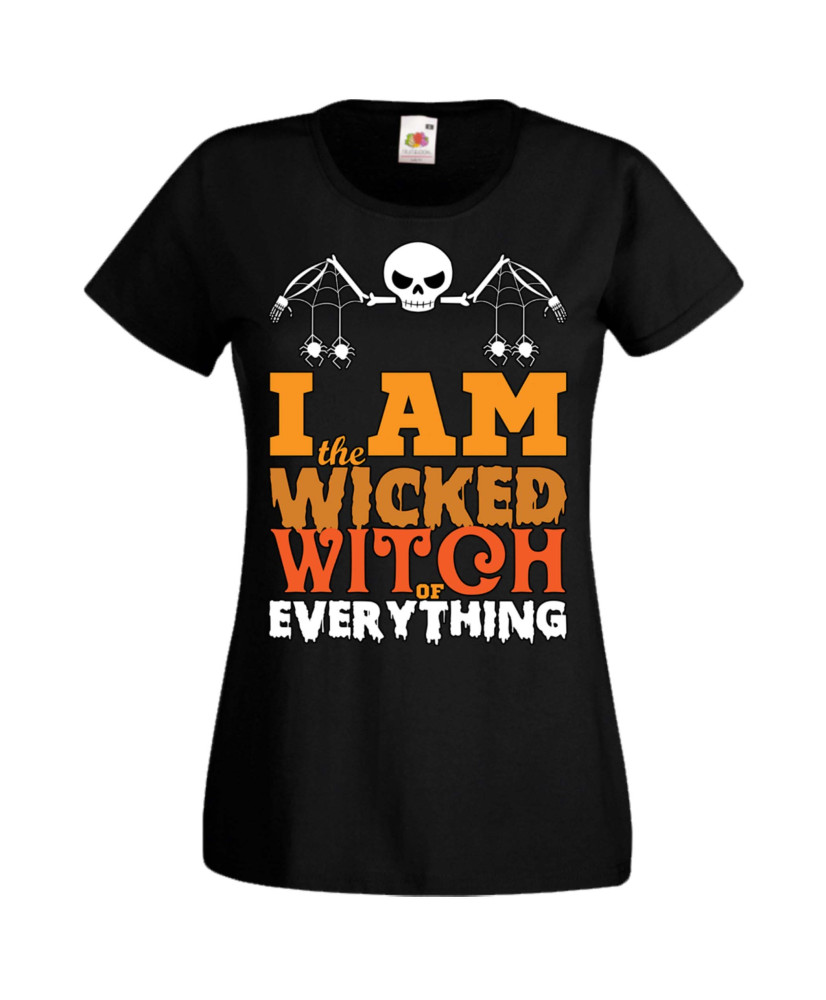 Дамска тениска Хелоуин Halloween I'm The Wicked Witch Of Everything 2