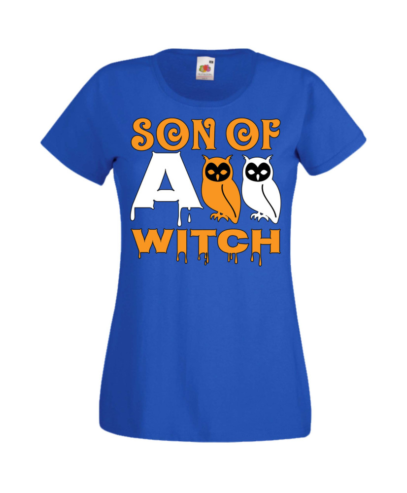 Дамска тениска Хелоуин Halloween Son Of A Witch 1