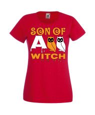 Дамска тениска Хелоуин Halloween Son Of A Witch 1
