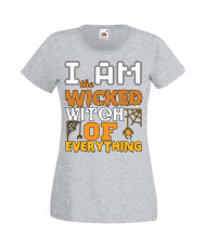 Дамска тениска Хелоуин Halloween I'm The Wicked Witch Of Everything 3