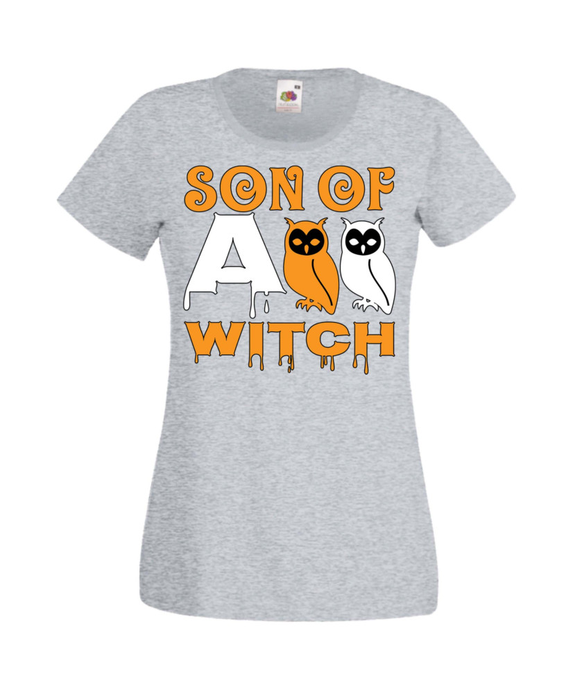 Дамска тениска Хелоуин Halloween Son Of A Witch 1