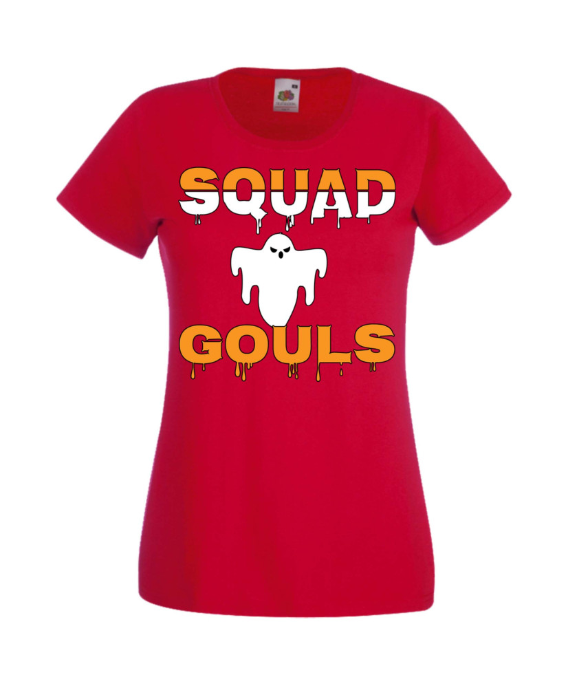 Дамска тениска Хелоуин Halloween Squad Gouls