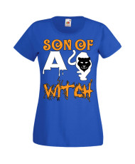 Дамска тениска Хелоуин Halloween Son Of A Witch 2