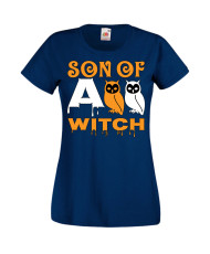 Дамска тениска Хелоуин Halloween Son Of A Witch 1