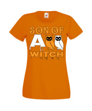Дамска тениска Хелоуин Halloween Son Of A Witch 1