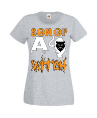 Дамска тениска Хелоуин Halloween Son Of A Witch 2