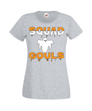 Дамска тениска Хелоуин Halloween Squad Gouls
